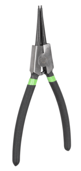 Klešta prava za unutrašnje seger osigurače dužine 225 mm JBM